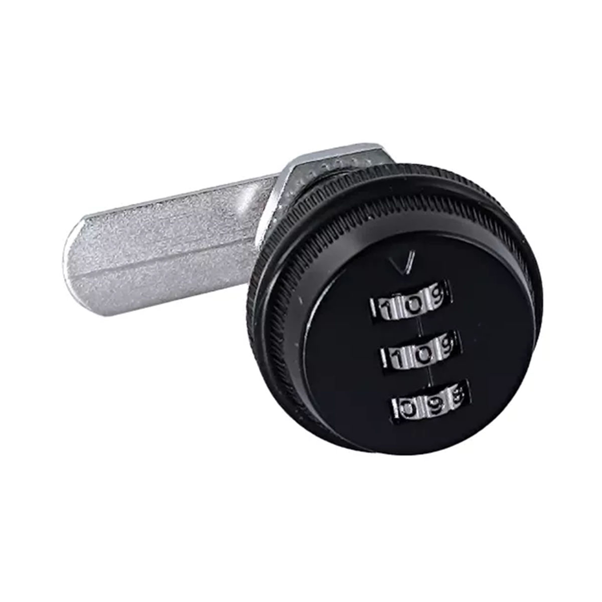 Cerradura con Combinación para Taquilla Acero / Negro-1