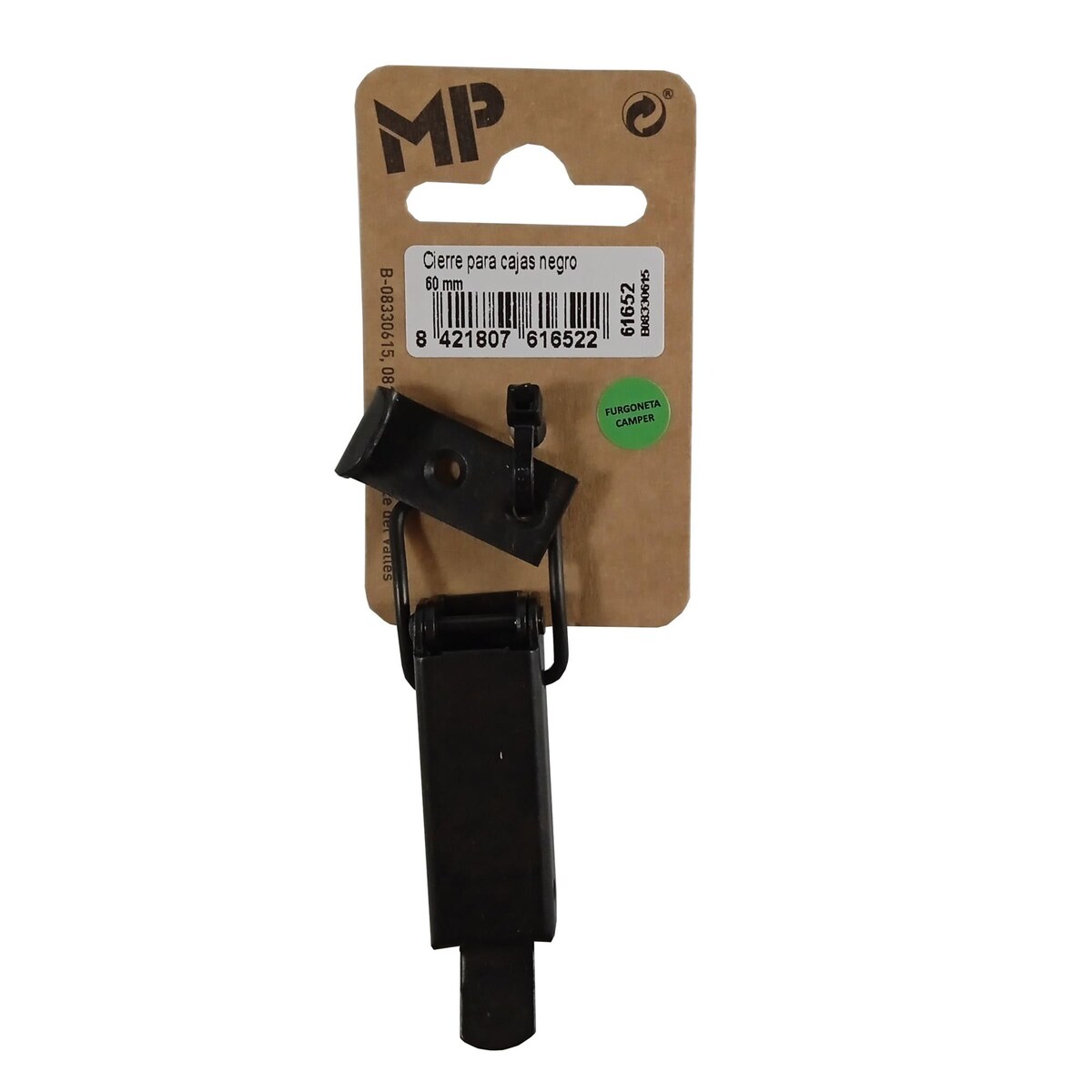 Cierre Cajas Pavonado 60 mm Negro-3