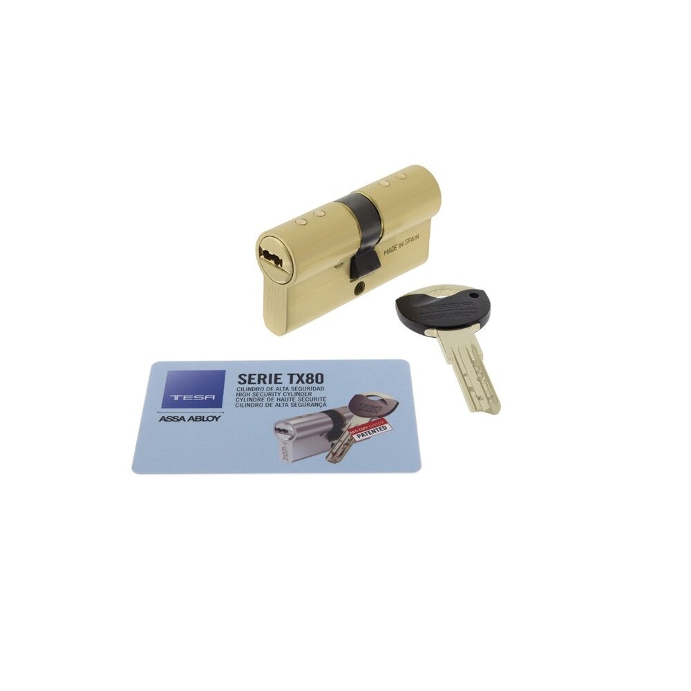 Tesa - Cilindro Alta Seguridad Incopiable TX80.