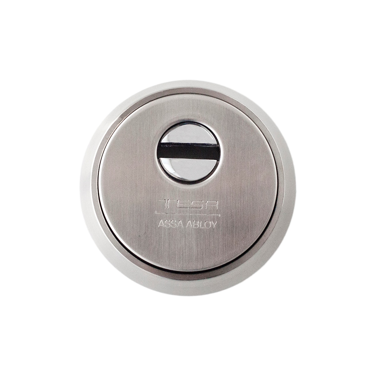 Escudo Seguridad de Embutir Plata-2