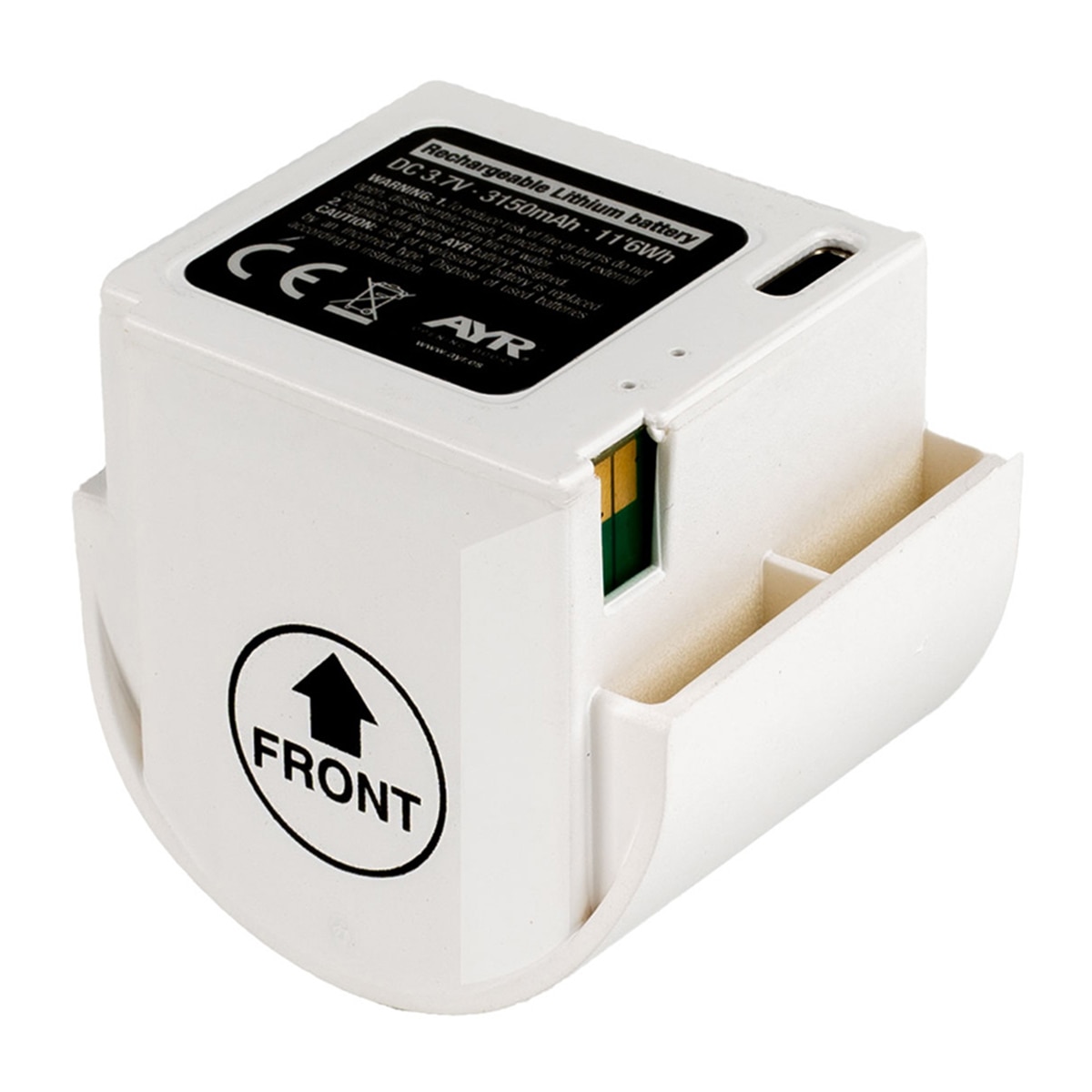 AYR - Batería Litio para Recambio Cerradura Electrónica Inteligente INT_PASS.