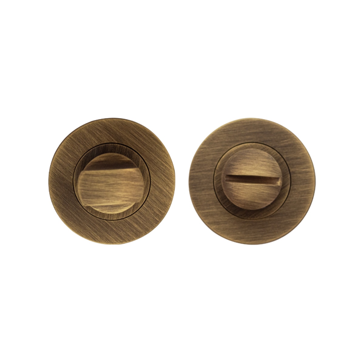 Condena Redonda Ø 35 X 29 mm Cuero Inglés-1