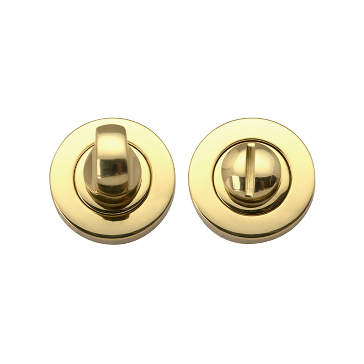 Condena Redonda Ø 35 X 29 mm Dorado Pulido-1
