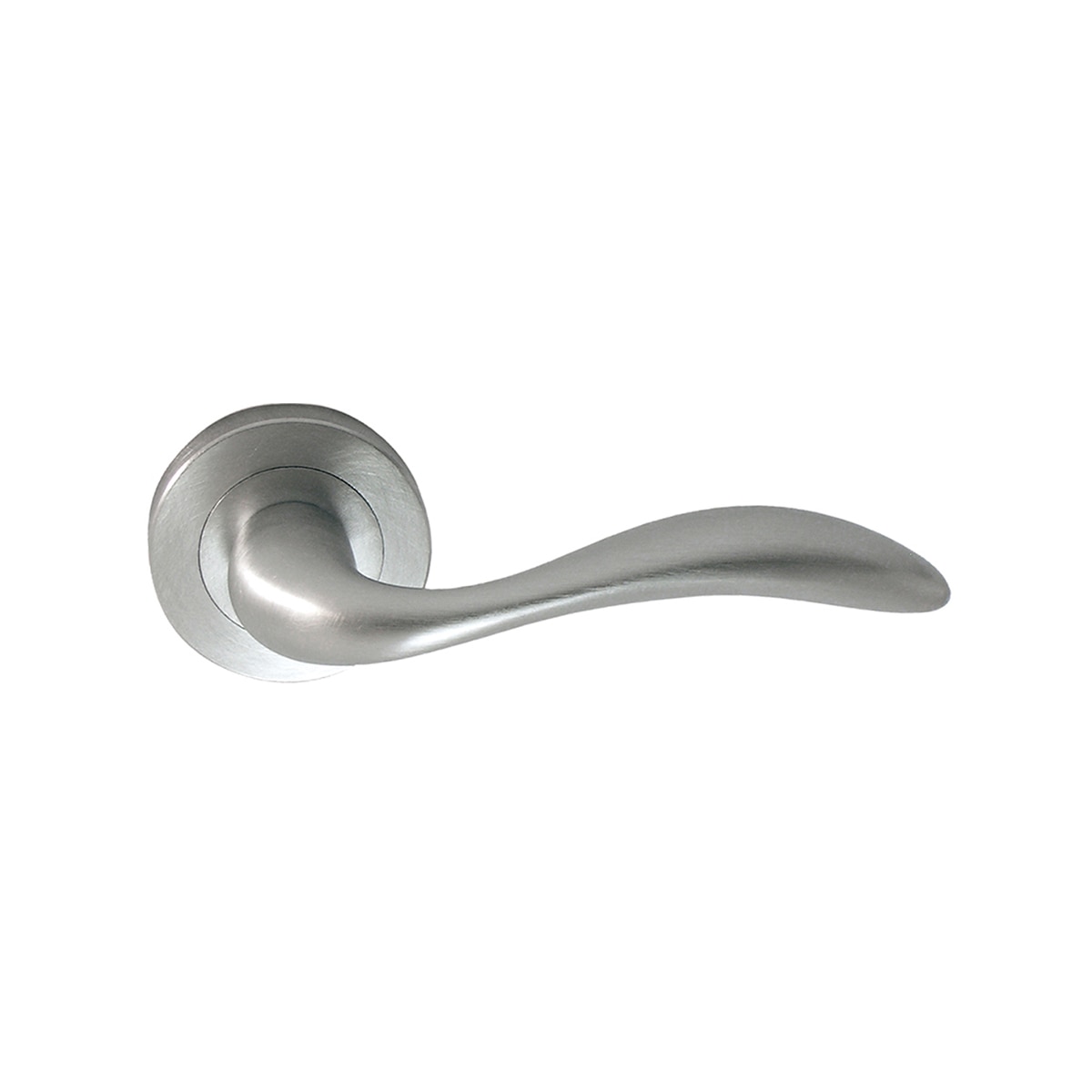 Juego Manilla Roseta Redonda 50 x 135 x 55 mm Cromo satinado-1