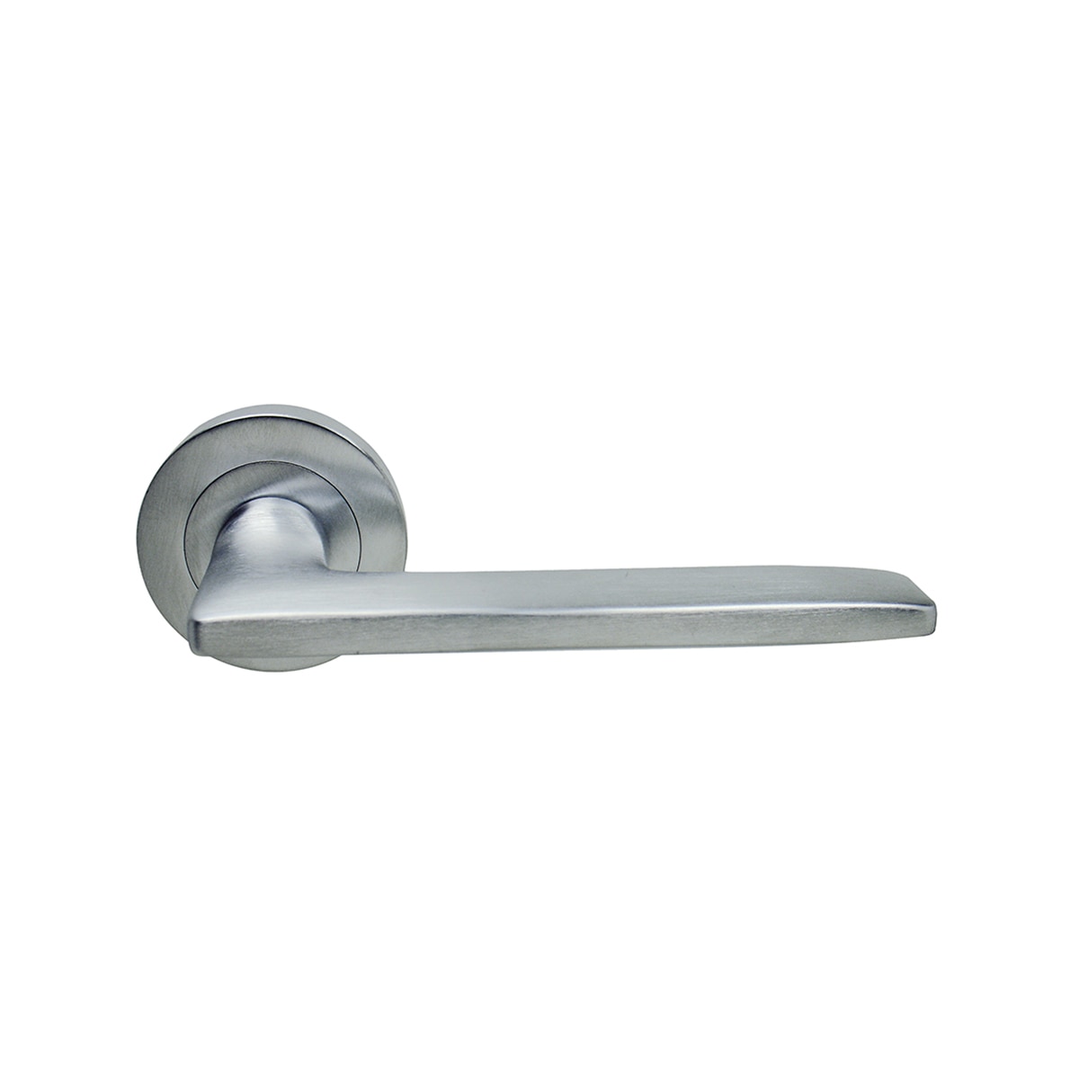 Juego Manilla Roseta Redonda 50 x 133 x 60 mm Cromo satinado-1