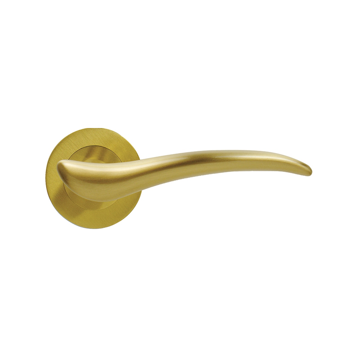 Juego Manilla Roseta Redonda 50 x 135 x 65 mm Latón mate-1