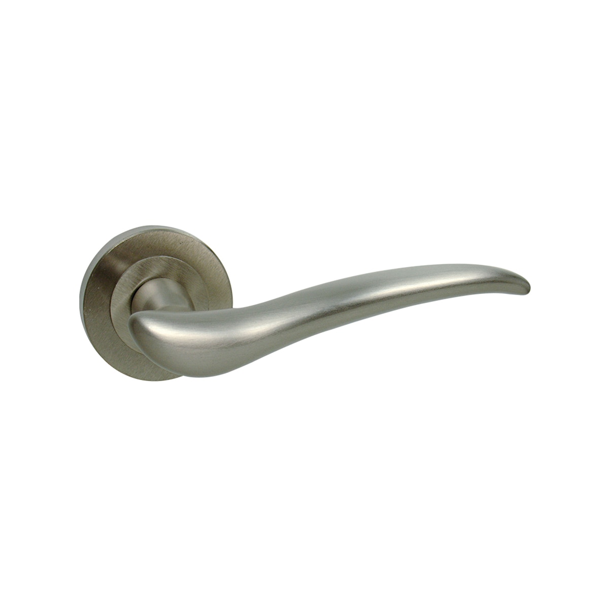 Juego Manilla Roseta Redonda 50 x 130 x 65 mm Níquel Mate-1