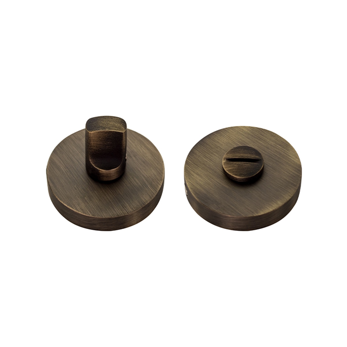 Condena Redonda Ø 50 x 32 mm Cuero Inglés-1