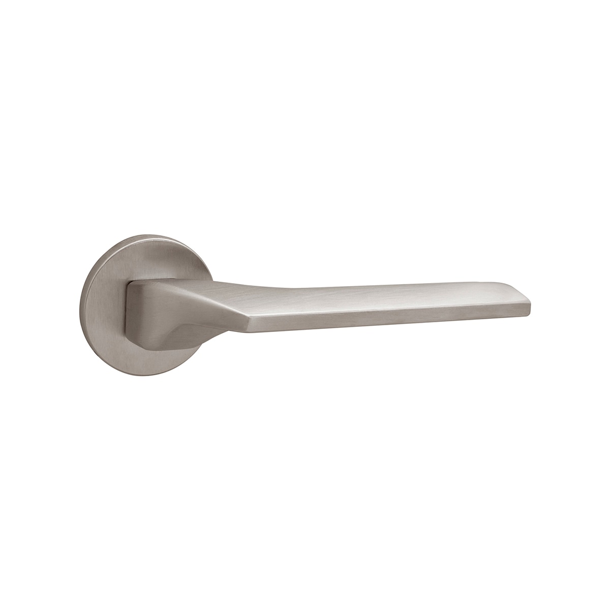 Juego Manilla Roseta Redonda 50 x 145 x 53 mm Níquel Mate-1