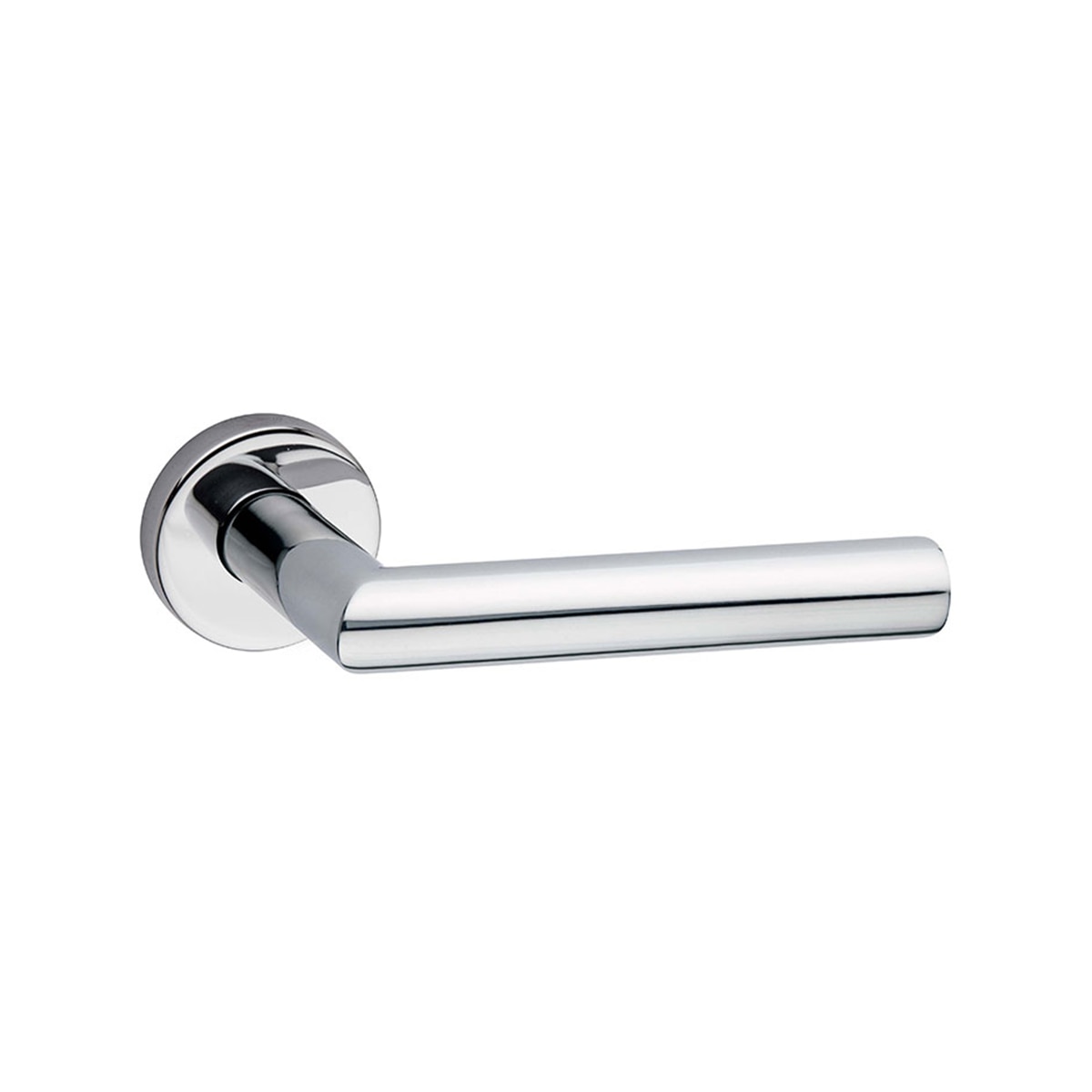 Juego Manilla Roseta Redonda 50 x 140 x 65 mm Cromo brillo-1
