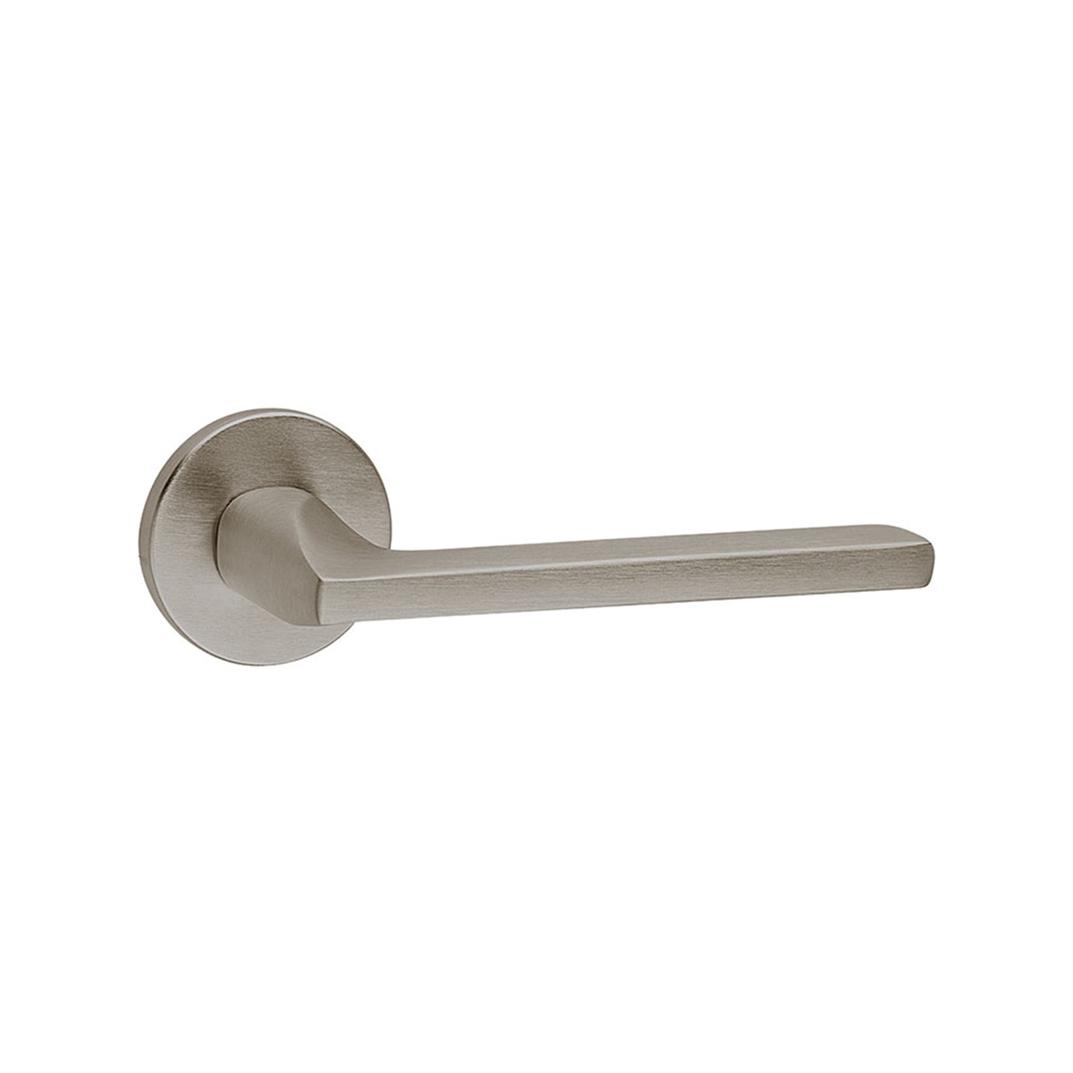 Juego Manilla Roseta Redonda 50 x 140 x 55 mm Níquel Mate-1