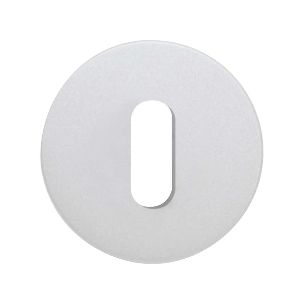 Roseta Redonda Bocallave Oval 50 x 5 mm Blanco-1