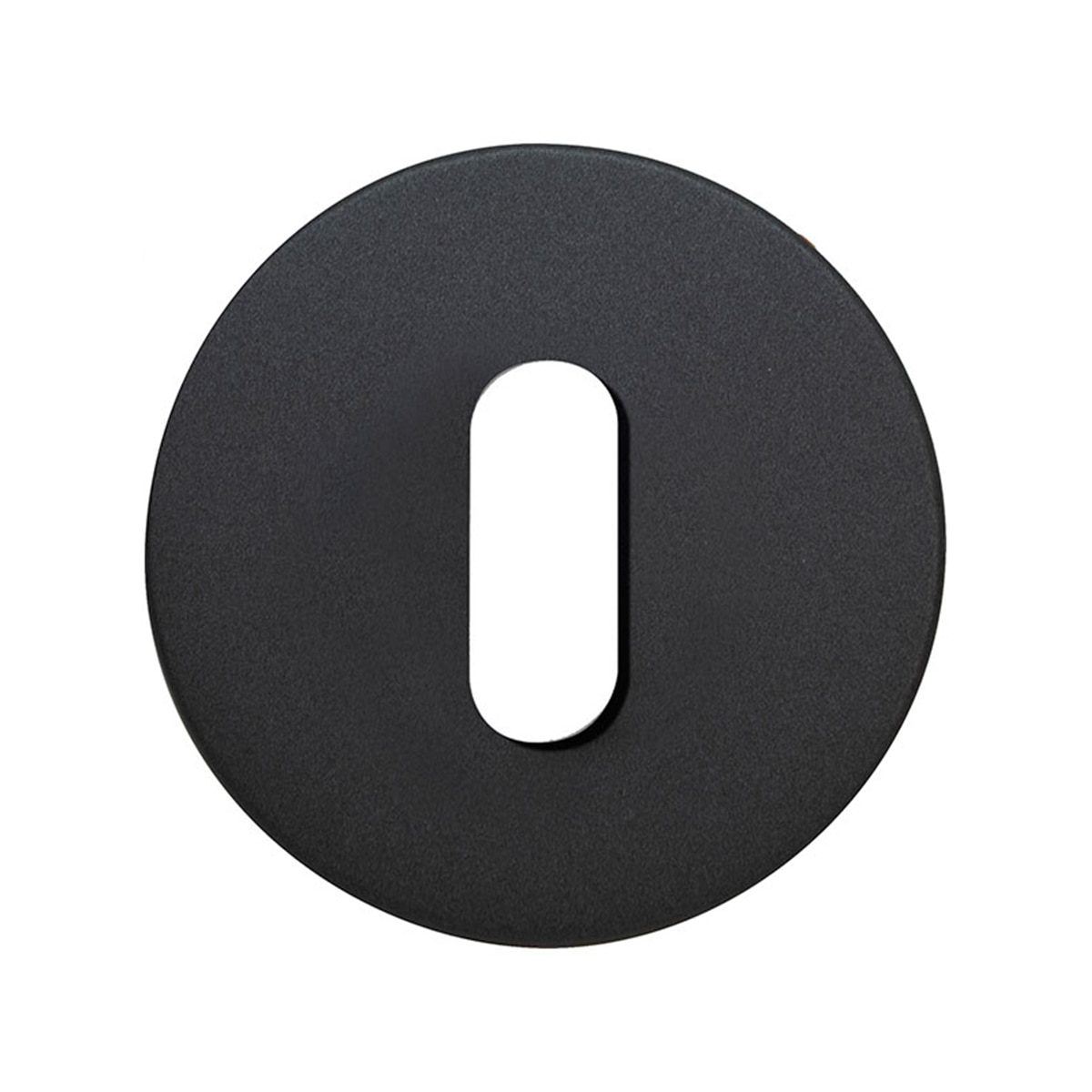 Roseta Redonda Bocallave Oval 50 x 5 mm Negro-1