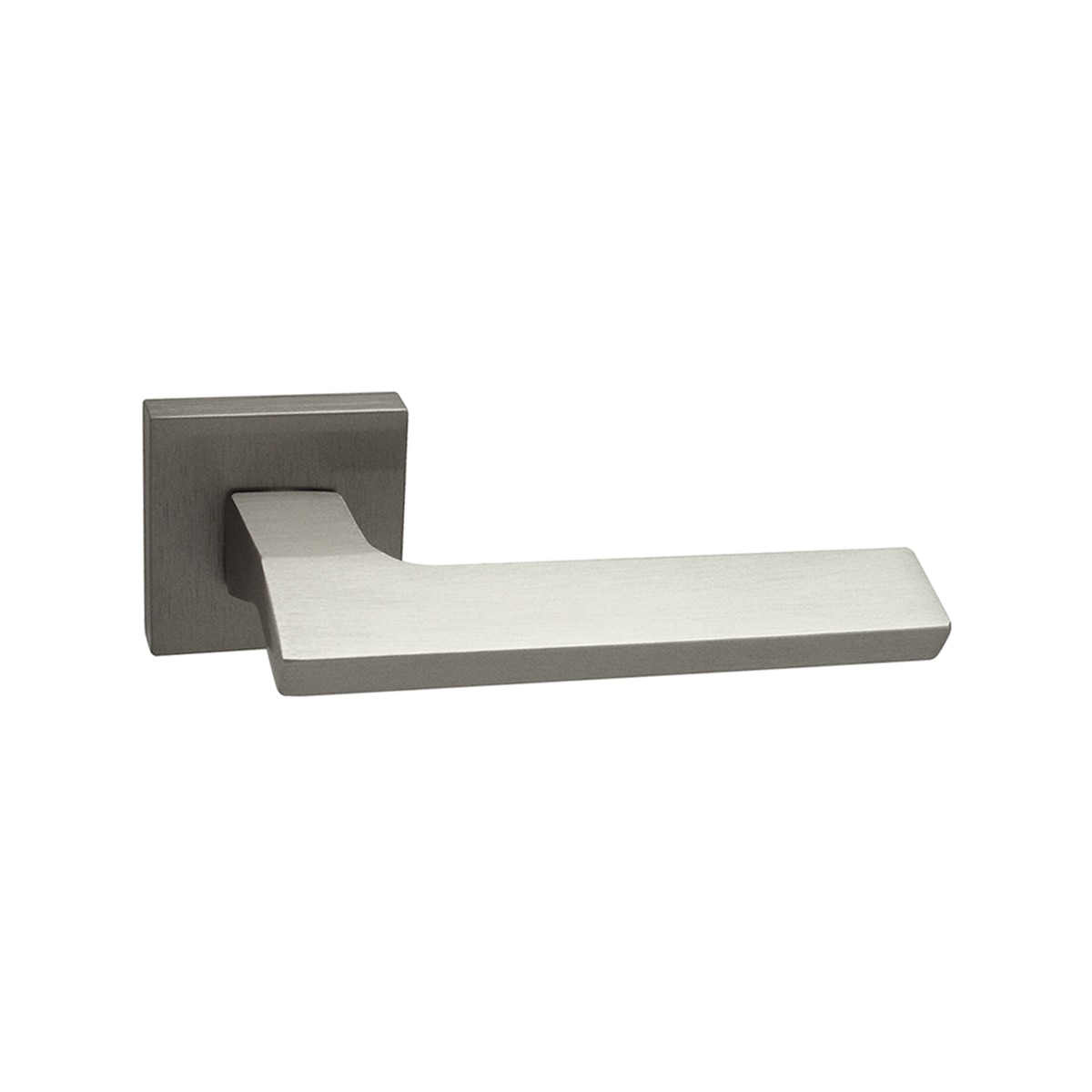 Juego Manilla Roseta Cuadrada 50 x 139 x 63 mm Níquel Mate-1