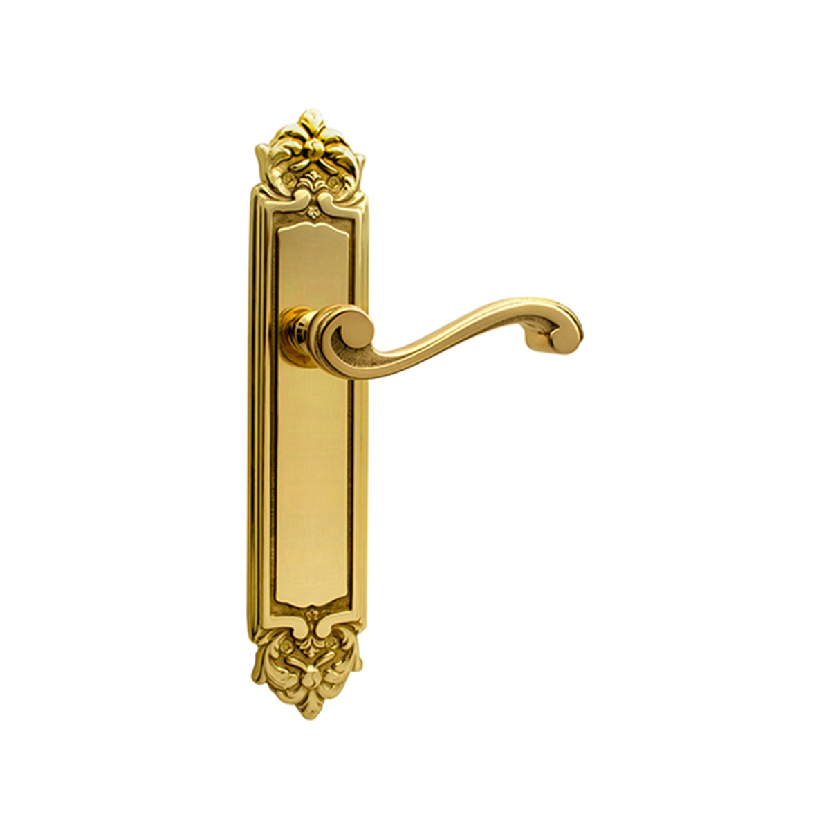 Juego Manilla Con Placa 290 x 125 x 70 mm Dorado Pulido-1