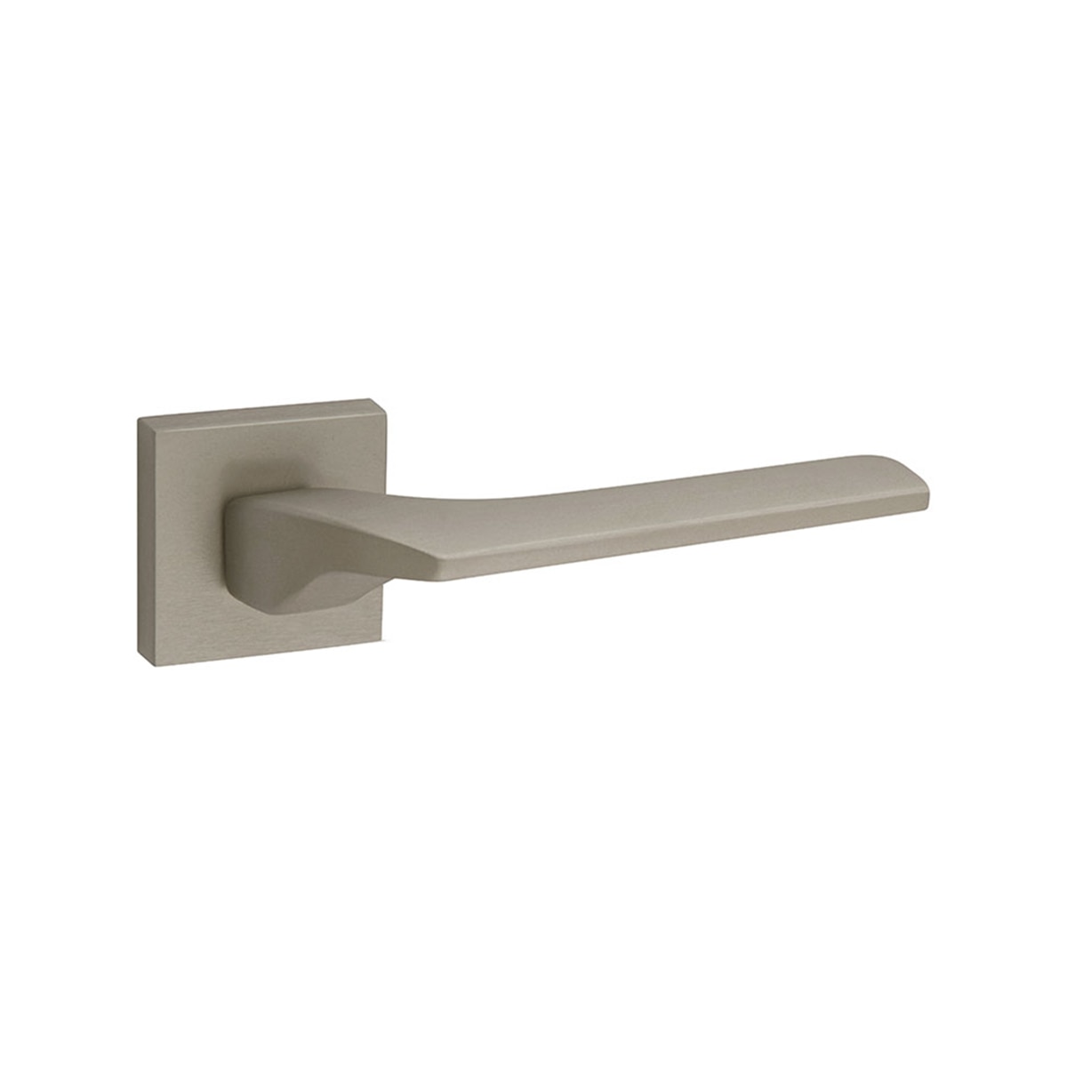 Juego Manilla Roseta Cuadrada 50 x 144 x 57 mm Níquel Mate-1