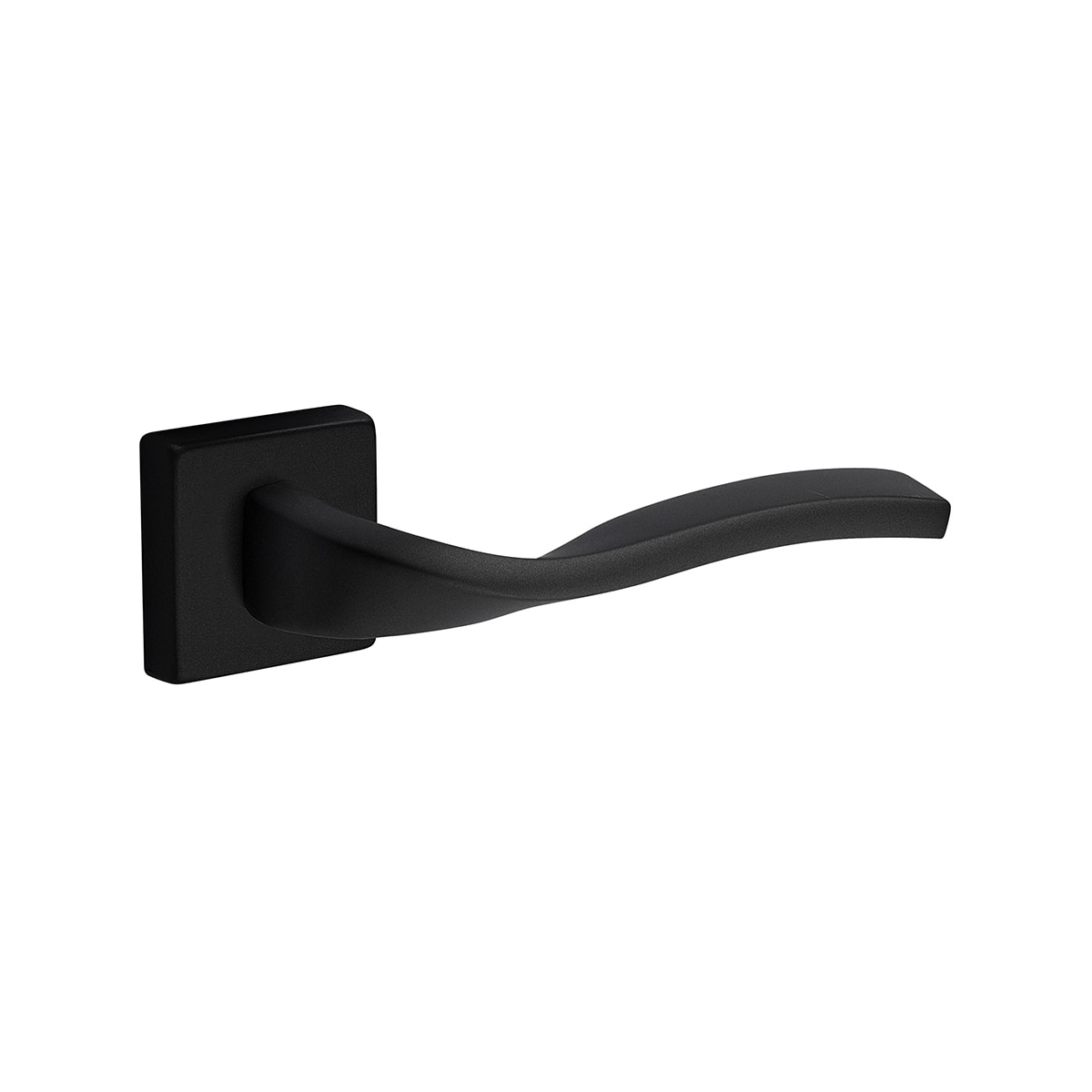 Juego Manilla Roseta Cuadrada 50 x 152 x 65 mm Negro-1