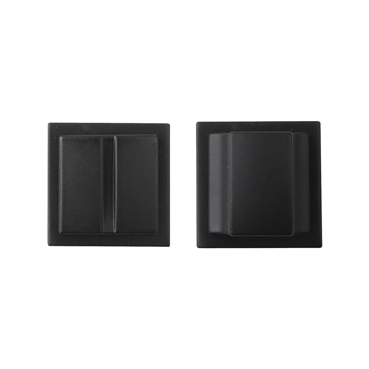 Condena Mini Cuadrada 25 x 25 x 19 mm Negro-1