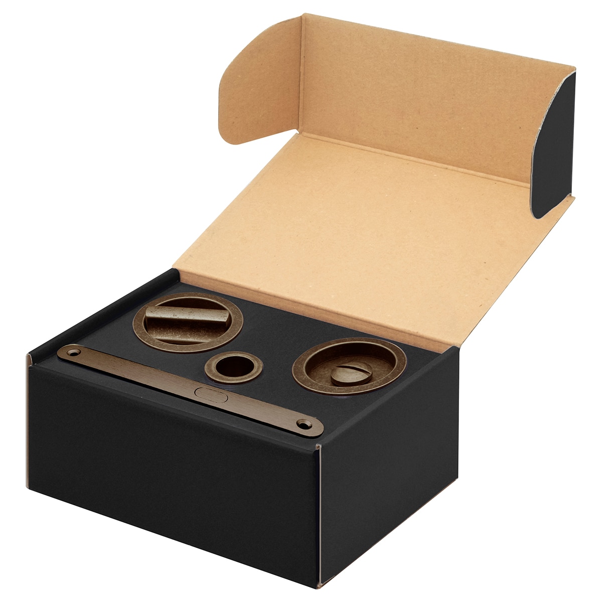Kit Puertas Correderas Embutir Redondo  56 Ø - 160 x 17 mm Anticato-2