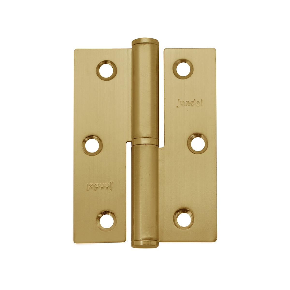 Bisagra Puertas Derecha 800 x 600 x 25 mm Latón mate-1