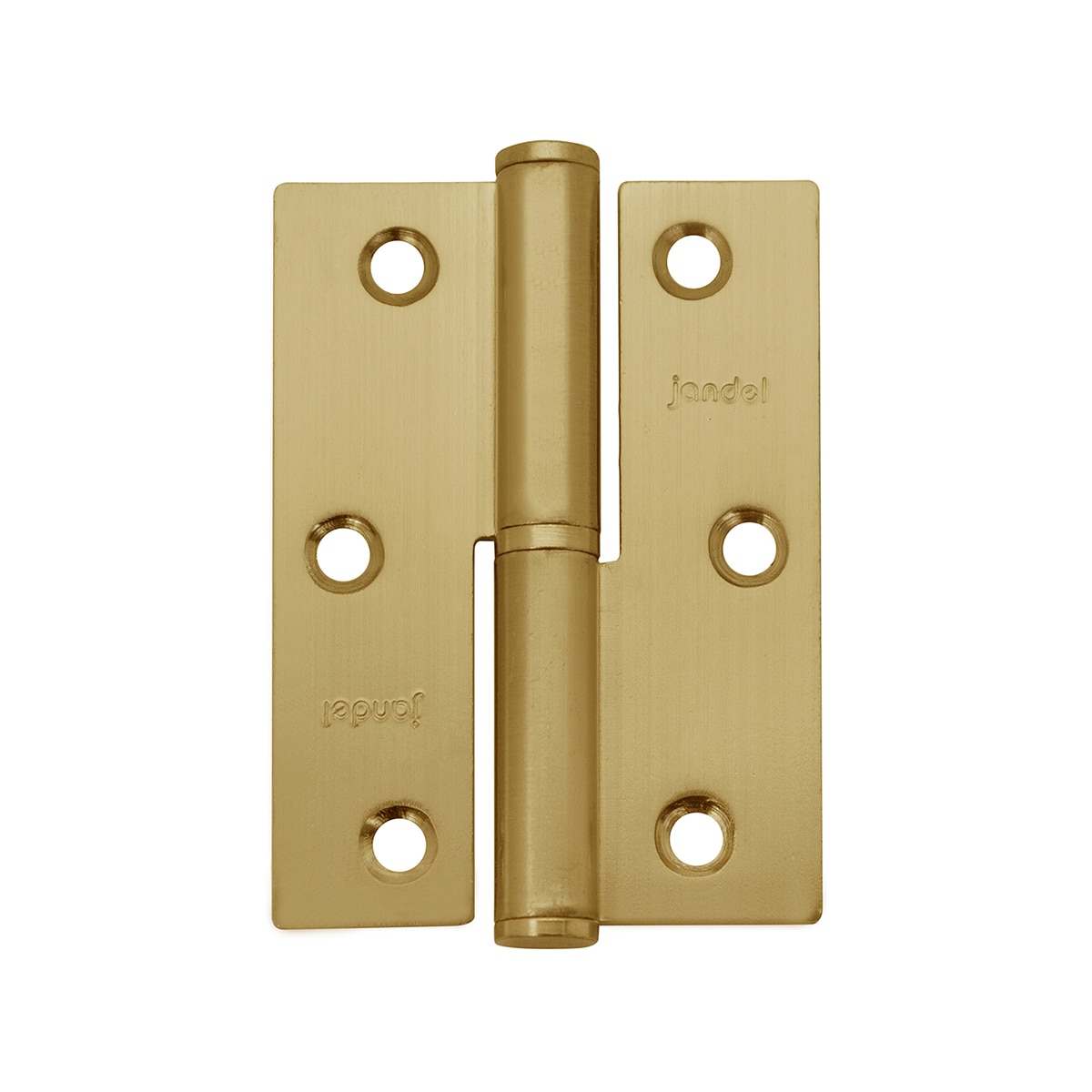 Bisagra Puertas Derecha 900 x 65 x 25 mm Latón mate-1
