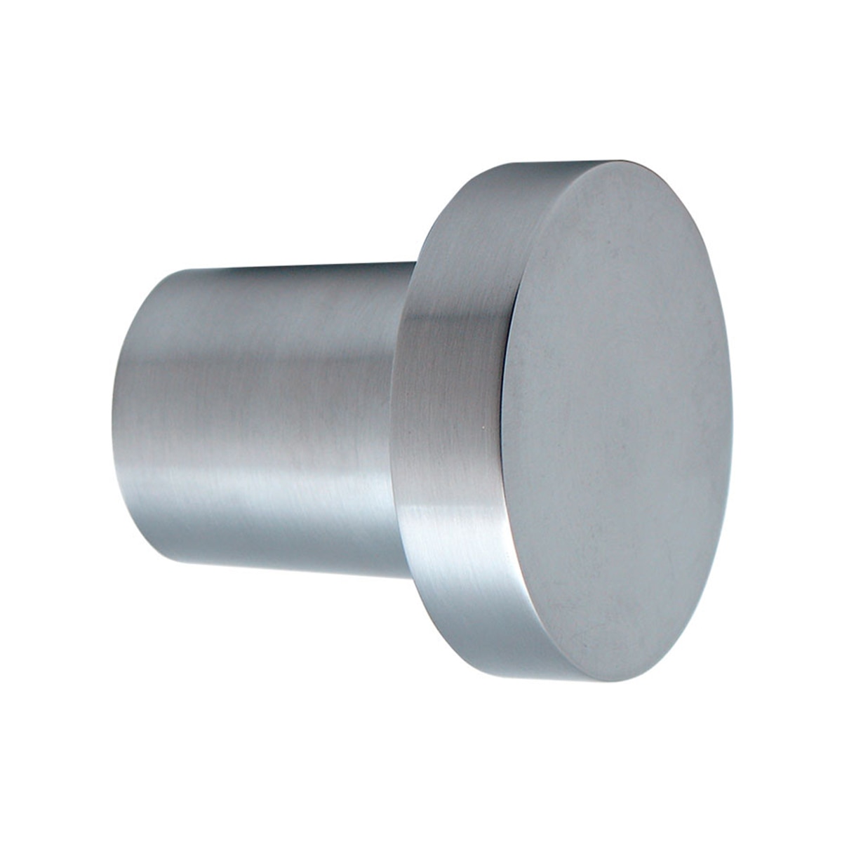 Pomo Puerta de Entrada  67 Ø  x  67 mm Cromo satinado-1