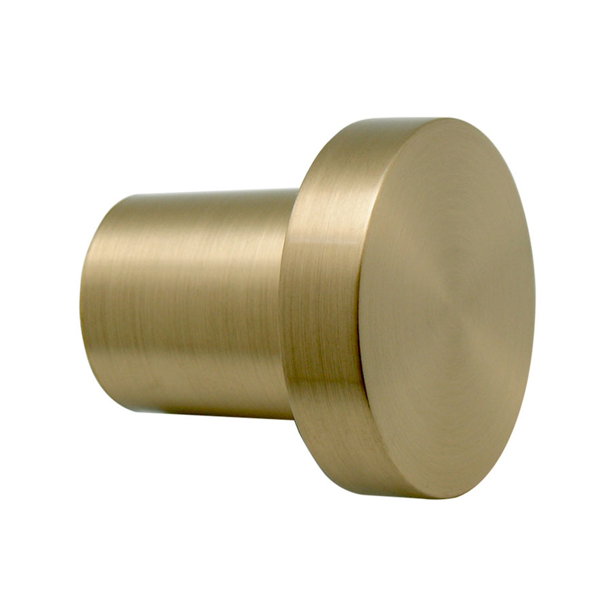 Pomo Puerta de Entrada 67 Ø x 67 mm Latón mate-1