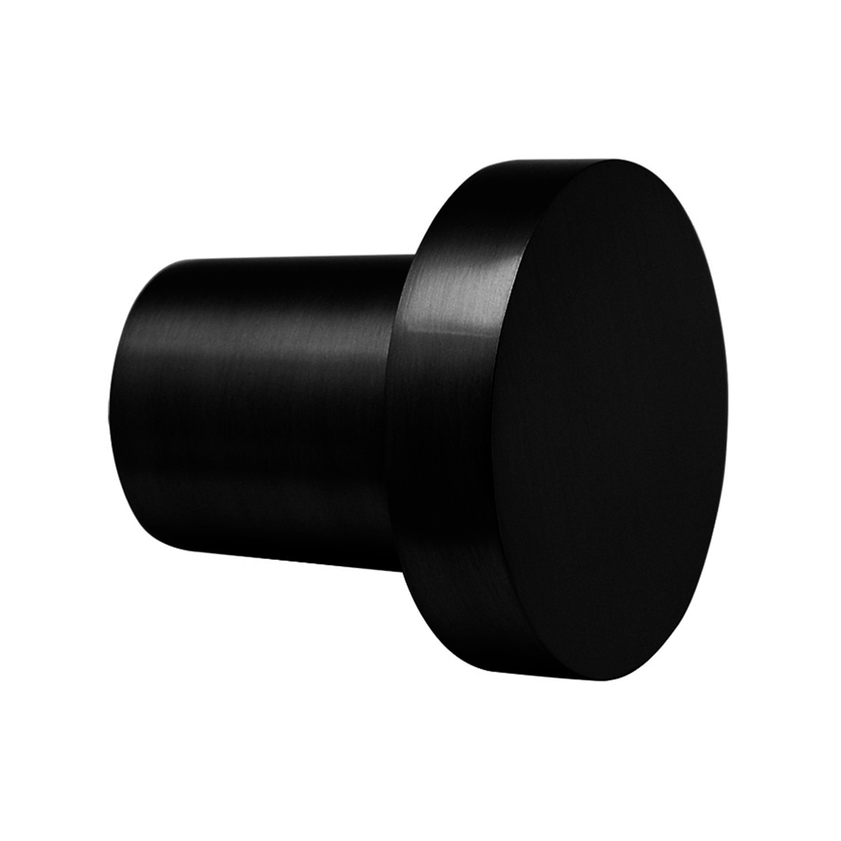 Pomo Puerta de Entrada 67 Ø x 67 mm Negro-1