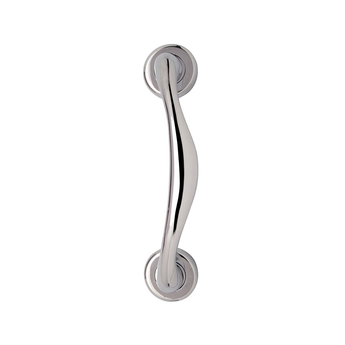 Tirador Roseta Redonda 200 x 60 x 62 mm Cromo brillo-1