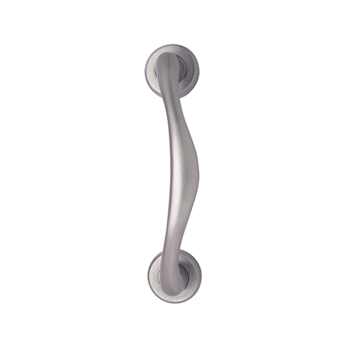 Tirador Roseta Redonda 200 x 60 x 62 mm Cromo satinado-1