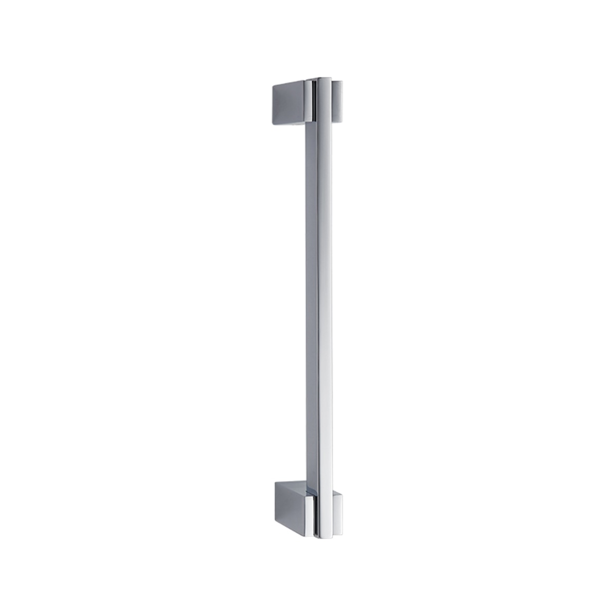 Tirador Puerta Paso 220 x 20 x 55 mm Cromo brillo-1