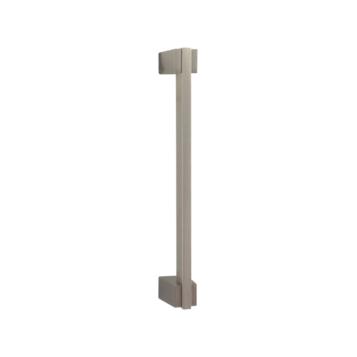 Tirador Puerta Paso 220 x 20 x 55 mm Níquel Mate-1