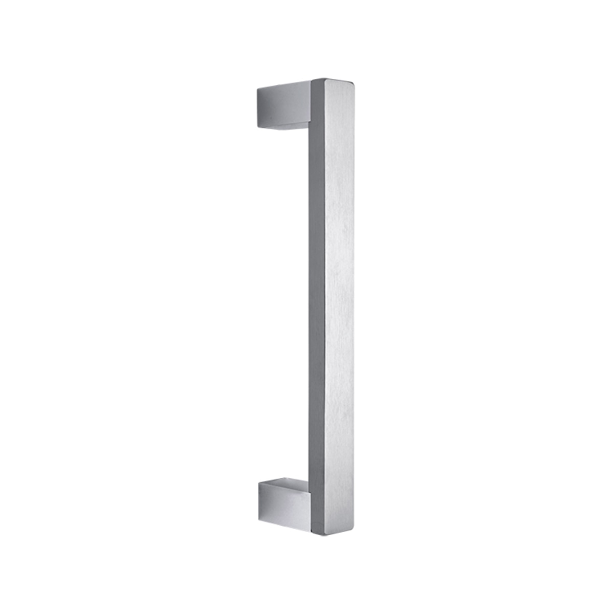 Tirador Puerta Paso 220 x 20 x 48 mm Cromo / Cromo satinado-1