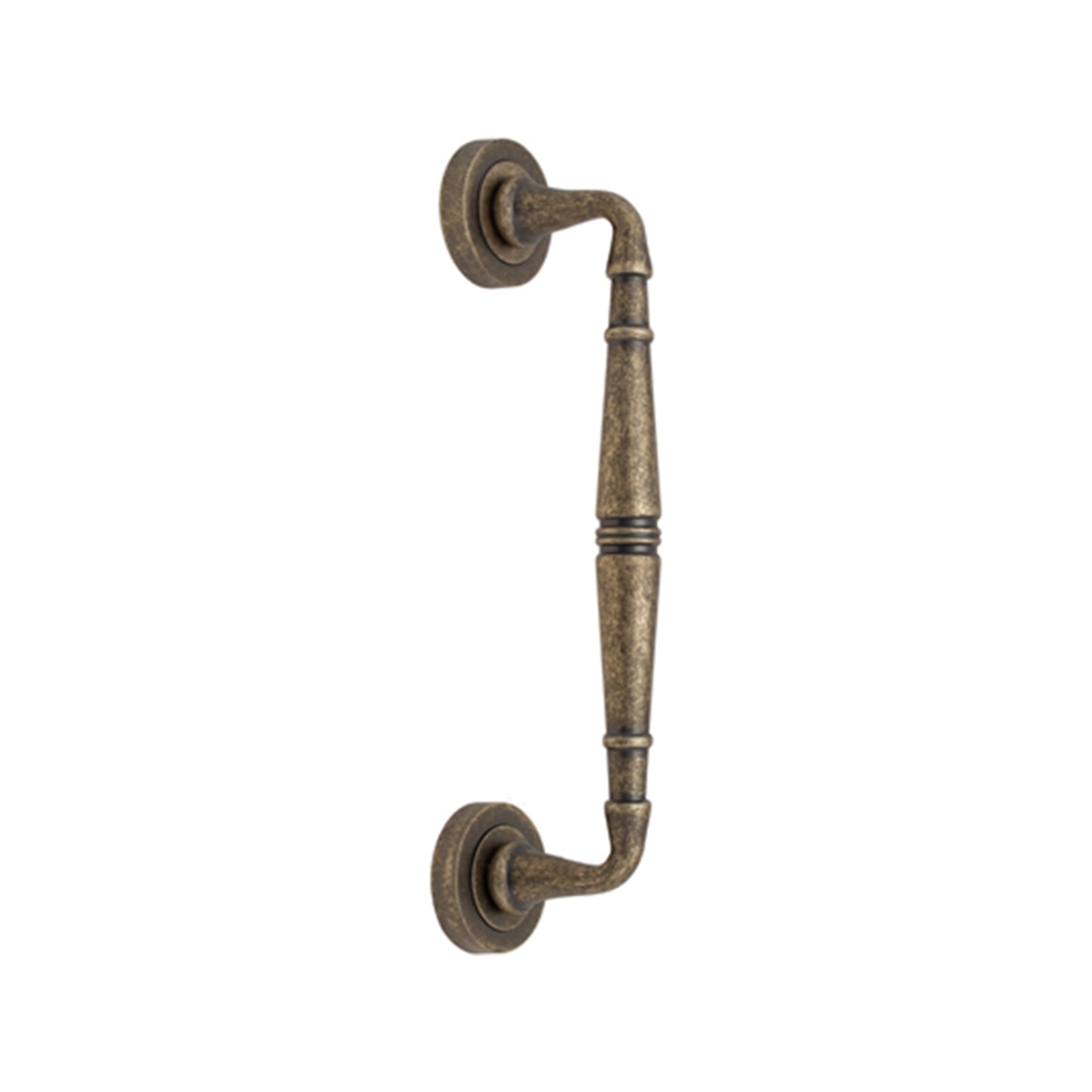 Tirador Puerta Paso Roseta Redonda  270 x 50 x 60 mm Anticato-1