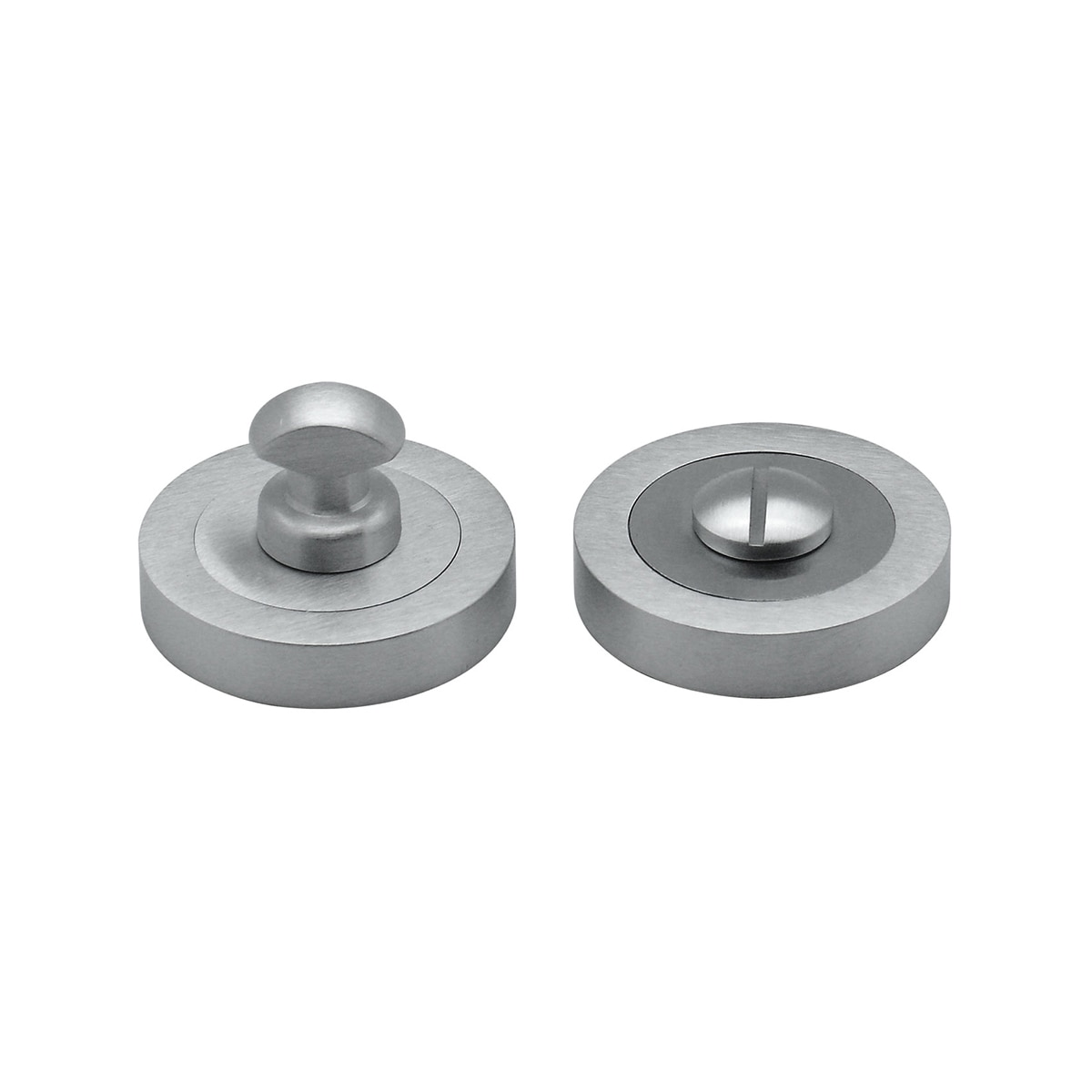 Condena Redonda 50 x 32 mm Cromo satinado-1