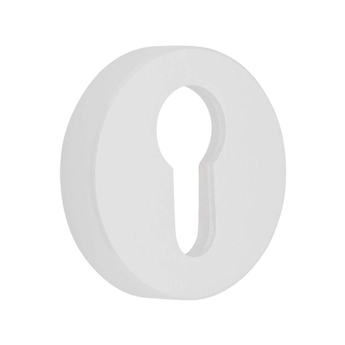 Roseta Redonda Bocallave Yale 50 x 10 mm Blanco-1