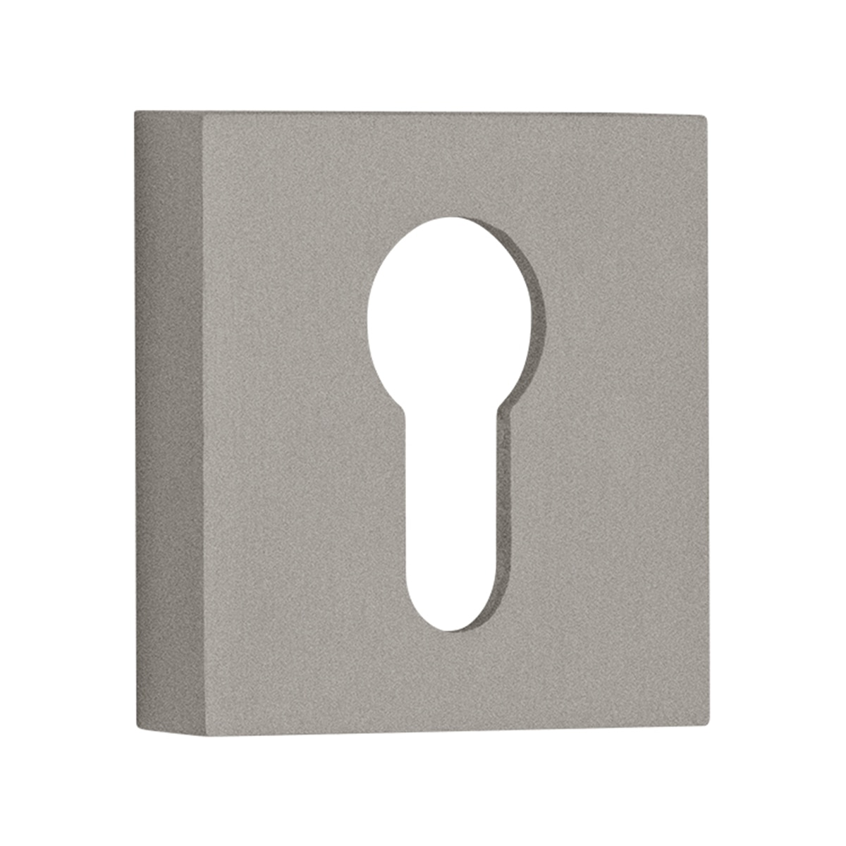 Roseta Cuadrada Bocallave Yale 50 x 50 x 10 mm Níquel Doble Mate-1