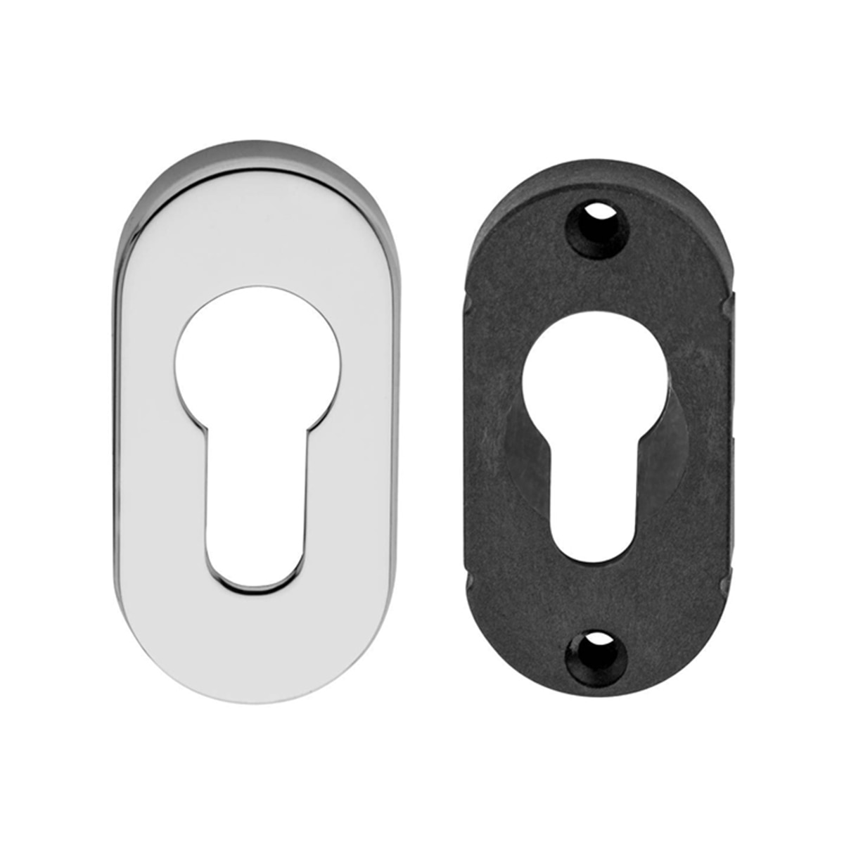 Imagen 0 de Roseta Decorativa Oval Bocallave Oval 60 x 30 x 10 mm