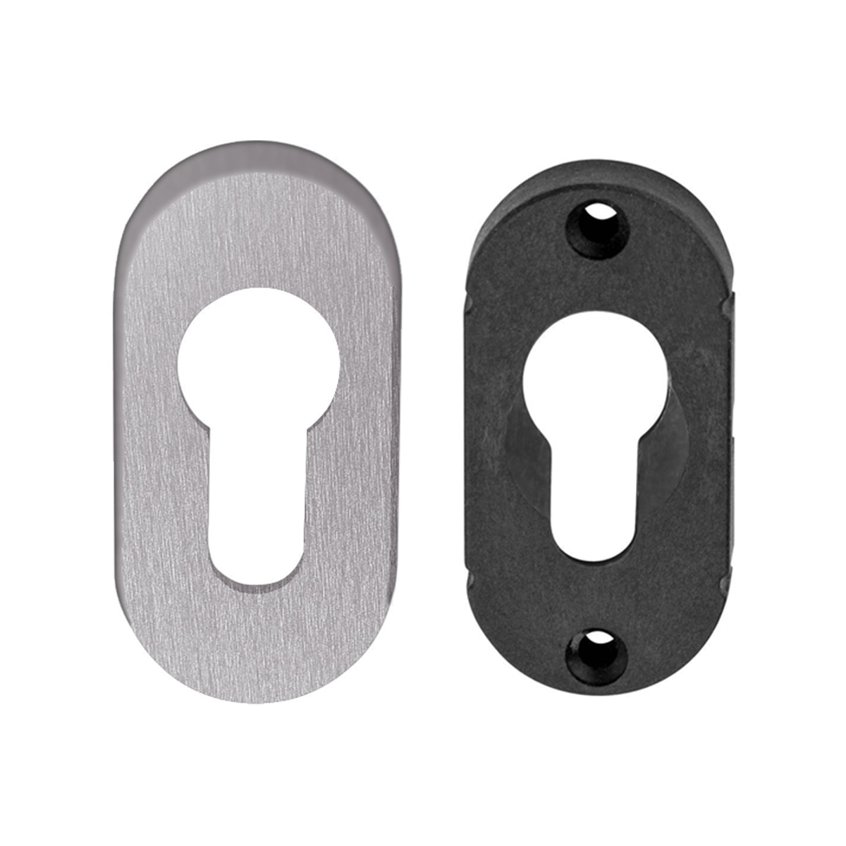 Imagen 0 de Roseta Decorativa Oval Bocallave Oval 60 x 30 x 10 mm