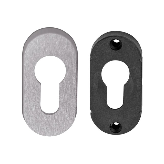 Imagen 0 de Roseta Decorativa Oval Bocallave Oval 60 x 30 x 10 mm