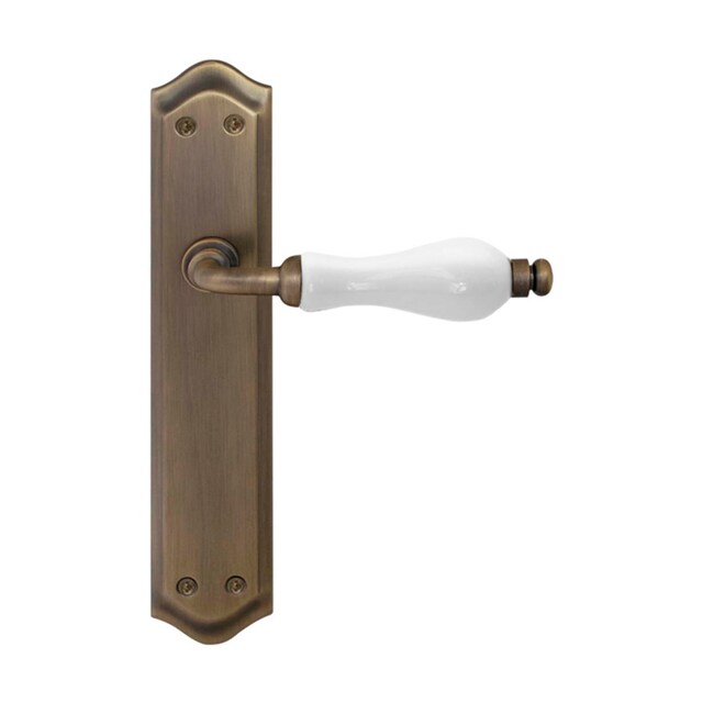 Imagen 0 de Juego Manilla con Placa y con Porcelana 256 x 140 x 60 mm