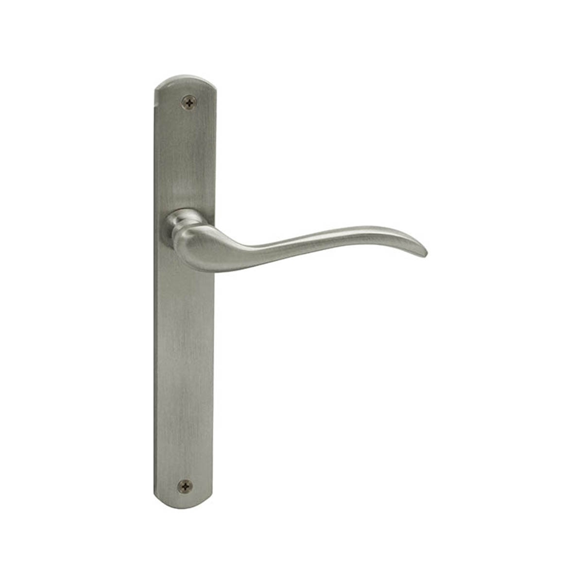 Juego Manilla de Placa 222 x 120 x 45 mm Níquel satinado-1