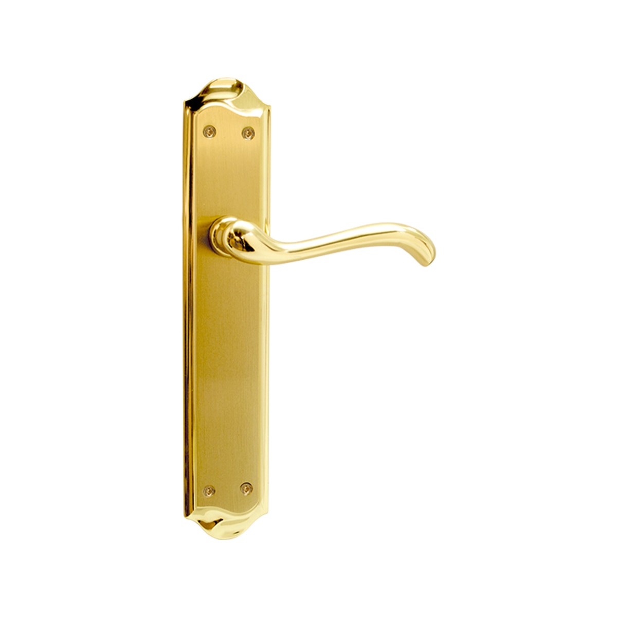 Juego Manilla de Placa 276 x 135 x 58 mm Dorado Pulido Satinado-1