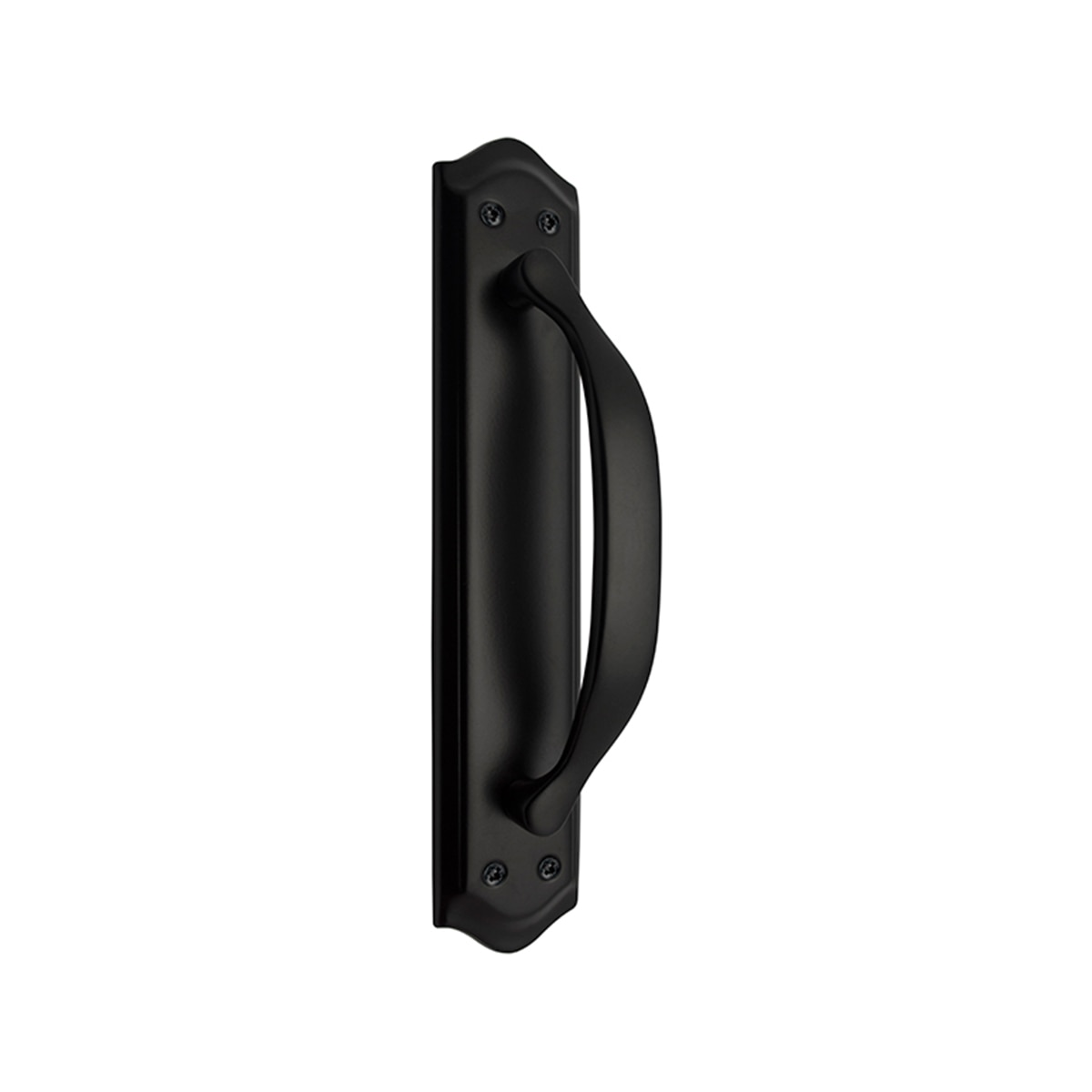 Tirador de Placa para Puertas Interior 256 x 49 x 48 mm Negro-1