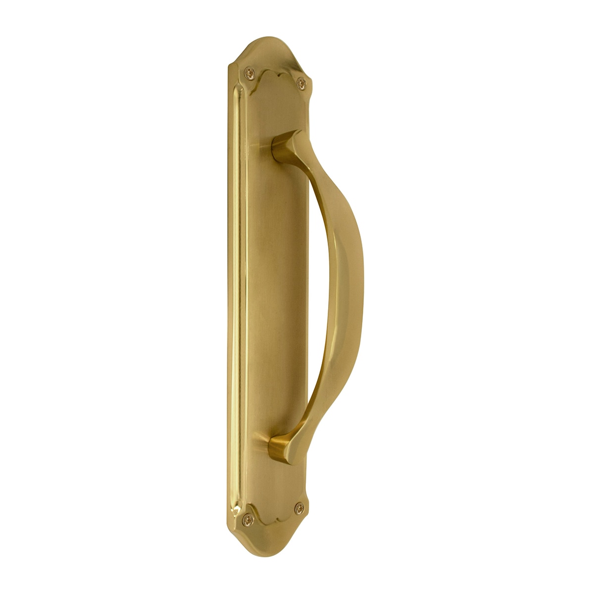 Tirador de Placa para Puertas Interior 273 x 53 x 48 mm Dorado Pulido Satinado-1