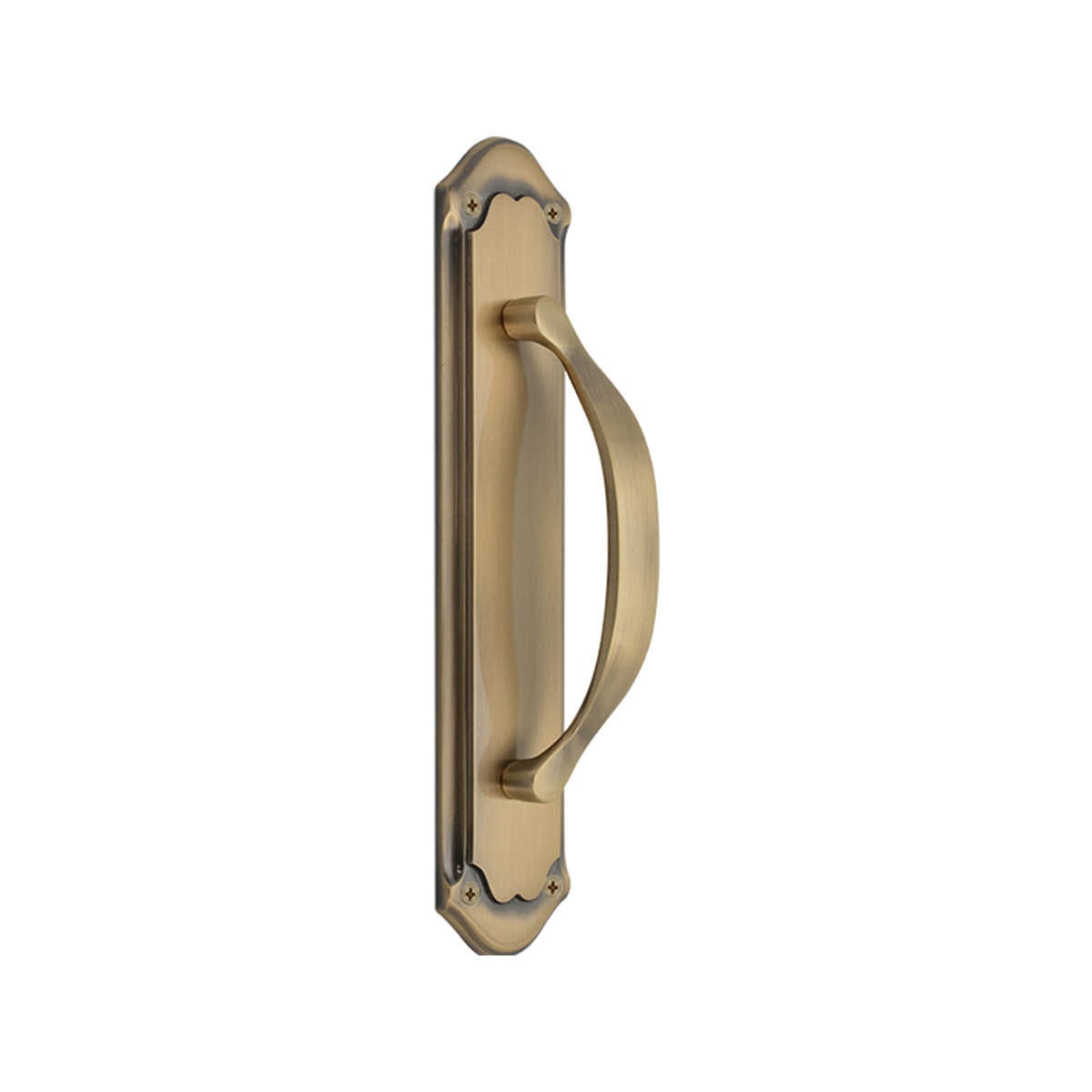 Tirador de Placa para Puertas Interior 273 x 53 x 48 mm Cuero-1