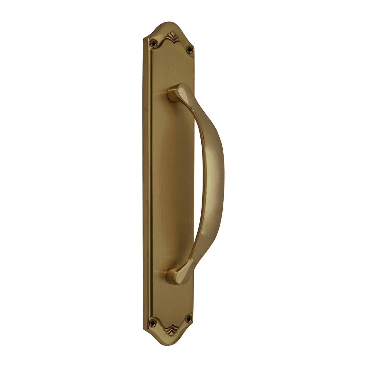 Tirador de Placa para Puertas Interior 280 x 50 x 48 mm Cuero-1