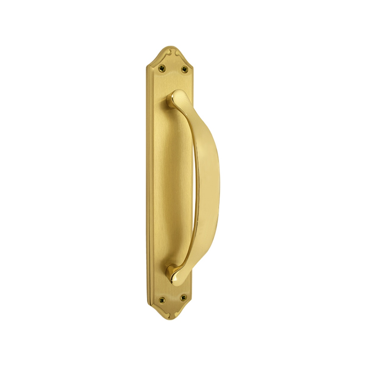 Tirador de Placa para Puertas Interior 255 x 45 x 48 mm Dorado Pulido Satinado-1