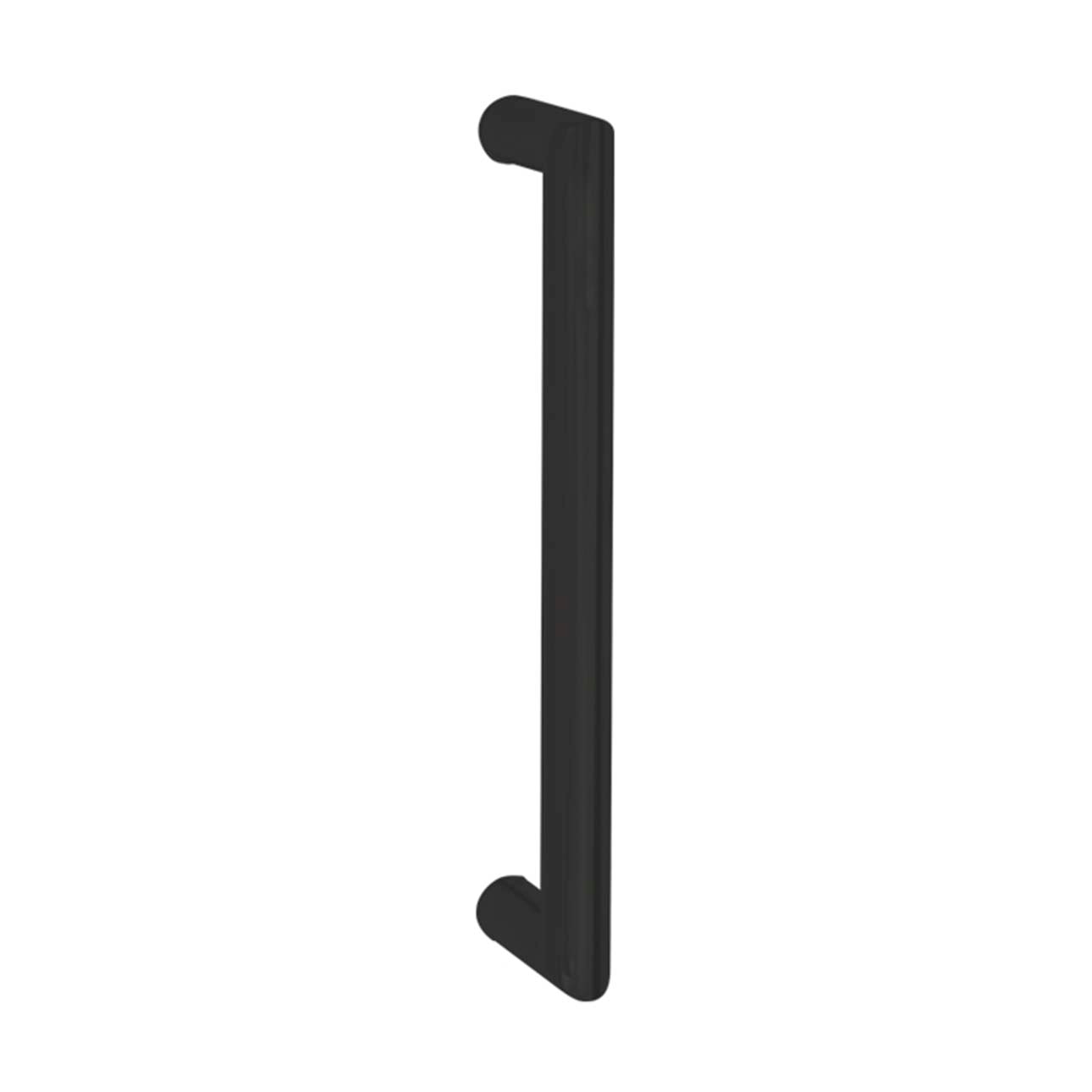 Tirador para Puertas Interior 625 x 25 x 70 mm Negro-1