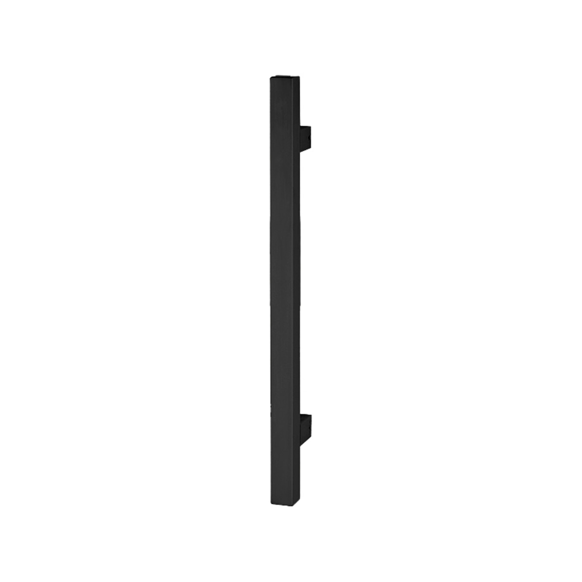 Tirador para Puertas Interior 500 x 25 x 75 mm Negro-1